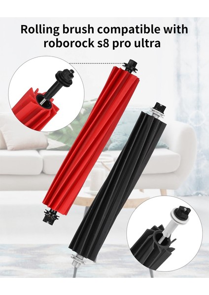 S8 Pro Ultra Ana Yan Fırça Filtresi Paspas Bezi Toz Torbaları S8 / S8+ Elektrikli Süpürge Yedek Parçaları (Yurt Dışından) indirimleri