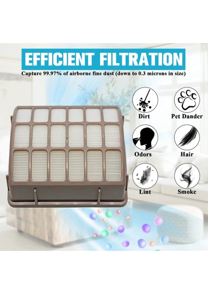 Navigator Professional NV70, NV71, NV80, NVC80C, NV90, NV95, UV420 Yedek Parça Için Vakumlu Hepa Filtre Pamuk (Yurt Dışından) indirimleri