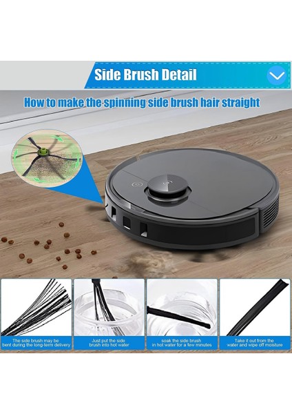 Deebot N8/+/pro/pro+ Ozmo T8/t8+/+/t9/t9+ Elektrikli Süpürge Aksesuarları, Deebot N8 Için Yedek Parçalar (Yurt Dışından)