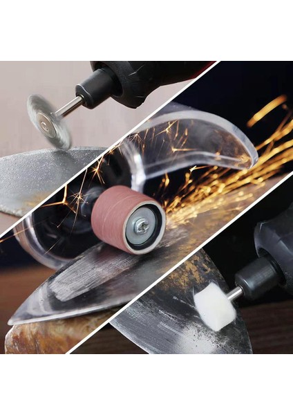 Kolay Kesme, Taşlama, Zımparalama, Bileme, Oyma ve Parlatma Için 375PC Elektrikli Taşlama Aleti Aksesuar Seti (Yurt Dışından) fırsatları