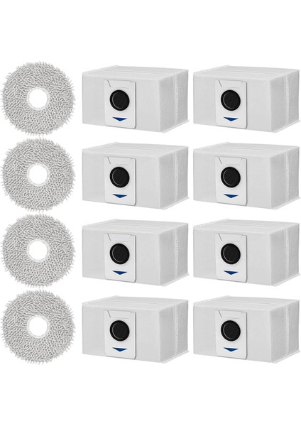 Deebot T20 Omni / X1 Omni / X1 E Omni Aksesuar Seti, Toz Torbaları, Paspas Bezleri, Robot Süpürge Parçaları (Yurt Dışından)