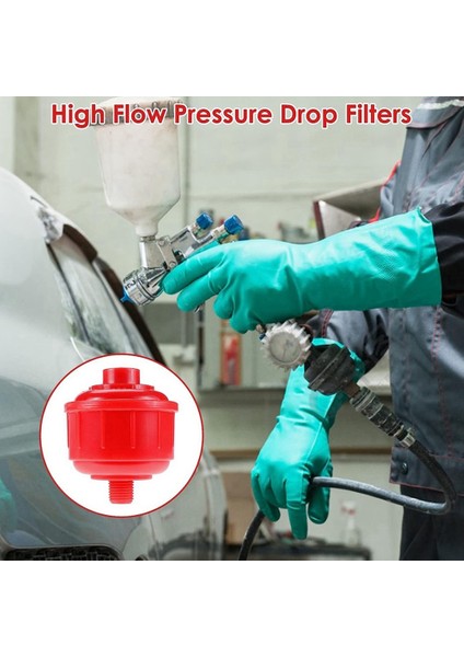 10 Adet Püskürtme Aracı Filtresi 58X68MM Mini Hava-Su Filtresi Su Geçirmez Plastik Filtre Topu Yüksek Akış Aracı Filtresi (Yurt Dışından) fırsatları