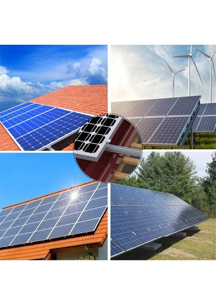 Güneş Paneli Montaj Braketi Rayları Kelepçe Sabitleme Modülü Montaj Montajı Pv Güneş Enerjisi Malzemeleri Trapez Çatı 35MM (Yurt Dışından) fırsatları