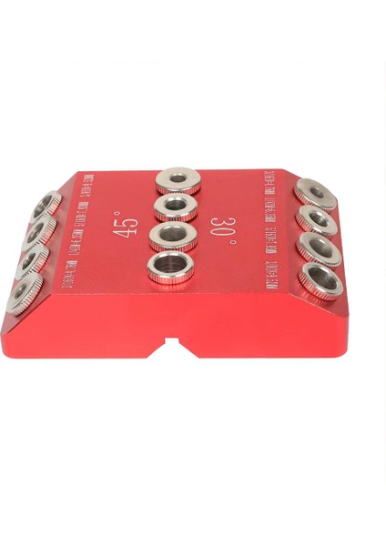 30 45 90 Derece Açılı Matkap Kılavuzu, Eğik/düz Delikler Için Matkap Kılavuzu Jig, 4 Boyut, Kablo Korkuluğu Için Matkap (Yurt Dışından)