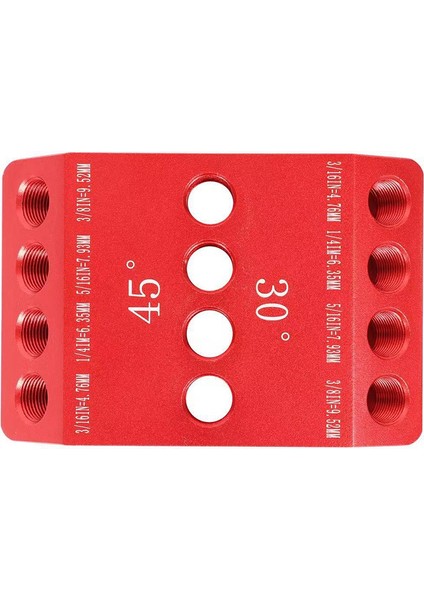 30 45 90 Derece Açılı Matkap Kılavuzu, Eğik/düz Delikler Için Matkap Kılavuzu Jig, 4 Boyut, Kablo Korkuluğu Için Matkap (Yurt Dışından)