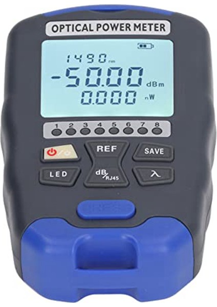 Optik Fiber Güç Ölçer, 10KM 10 Dalga Boyu Bakım Için Evrensel Optik Multimetre (DC70(-70-+10DBM)) (Yurt Dışından)