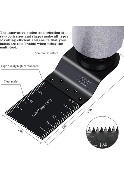 55PCS Salınımlı Testere Bıçakları, Ahşap Plastik Metal Için Evrensel Çok Amaçlı Bıçaklar, Hızlı Açılan Çoklu Alet Bıçakları Kitleri (Yurt Dışından) modelleri