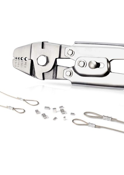 Paslanmaz Çelik Halat Sıkma Aleti, Sıkma Makinesi ve Sıkma Kol Kiti Için Kullanılır (Yurt Dışından) fırsatları