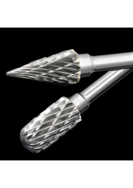 10 Adet Karbür Dosya Seti 3x6 Çift Tahıl Tungsten Çelik Taşlama Kafası Elektrikli Taşlama Aksesuarları (Yurt Dışından)