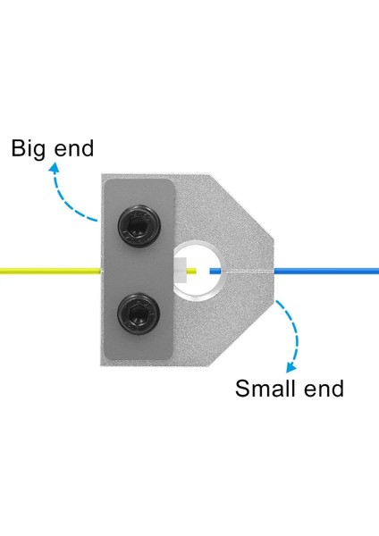 3D Yazıcı Aksesuarları 1.75 mm Filament Kaynakçı Konektörü Marangoz Aracı Filament Splicer Her Türlü Pla/abs/petg, Gümüş (Yurt Dışından) fiyatları