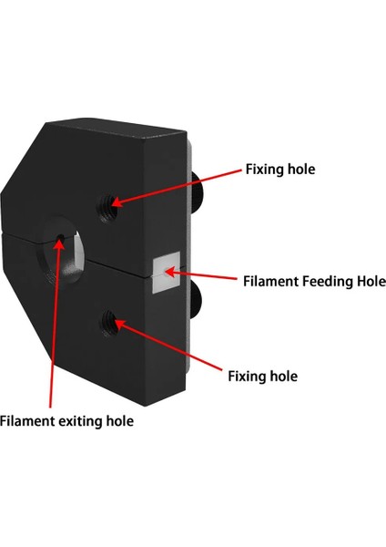 3D Yazıcı Aksesuarları 1.75 mm Filament Kaynakçı Konektörü Marangoz Aracı Filament Splicer Her Türlü Pla/abs/petg, Gümüş (Yurt Dışından) fırsatları