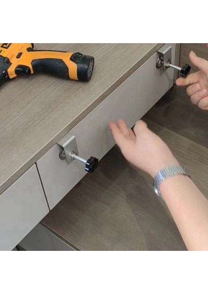 2 Adet Pürüzsüz Ağaç Işleme Çekmece Ön Kurulum Kelepçesi Donanım Jig Aksesuarları Paslanmaz Çelik S (Yurt Dışından) fırsatları
