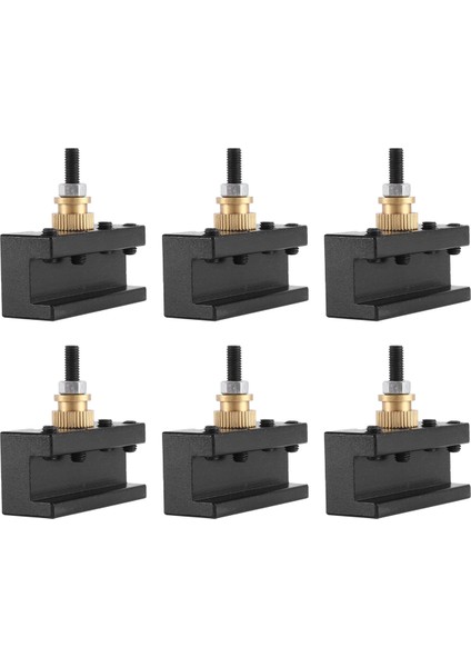 6pcs Takım Paketi Mini Torna Hızlı Değişim Takım Direği ve Tutucular Multifid Takım Tutucu (Yurt Dışından)