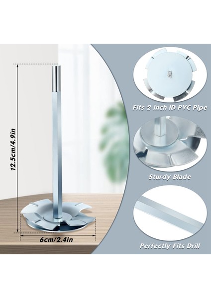 2ın Pvc Boru Raybası, Sıhhi Tesisat Bağlantısı Tasarruflu Bit Soket Tasarruflu Sch 40'ı Hub'dan Çıkarmak Için Pratik Sıhhi Tesisat Aletleri (Yurt Dışından)