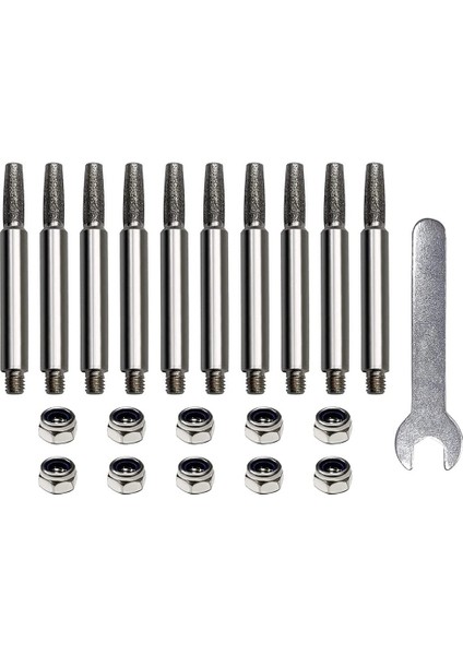 Testere Zinciri Bileyici Için Testere Bileyici, Motorlu Testereler ve Taşlama Için Testere Bileme Aksesuar Seti 4mm (Yurt Dışından)
