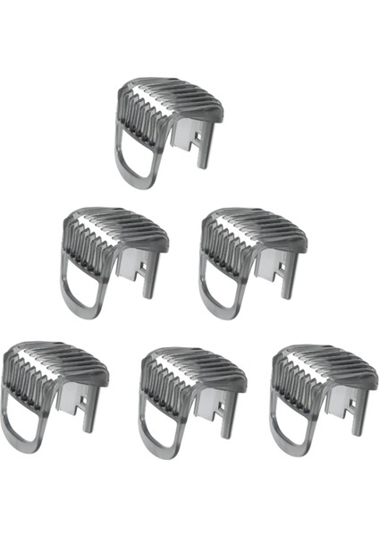 6 Adet Sakal Düzeltici Tarak Tıraş Makinesi Için QT3300 QT3310 QT4000 QT4005 QT4007 QT4008 QT4012 QT4013 QT4014 QT4015 XA4003 (Yurt Dışından)