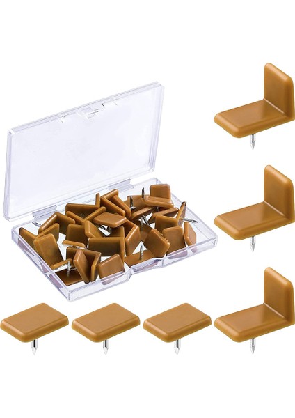 Plastik Çekmece Kızakları ve Kızakları Çekmece Durdurucuları, Çekmece Içi Şifonyer Tamiri Için Kaydırıcı Plastik, 30 Adet (Yurt Dışından)