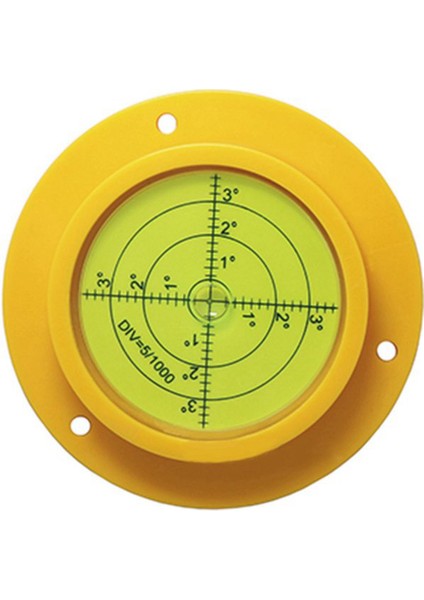 Yuvarlak Kabarcık Seviyesi, 90X17MM Yüksek Hassasiyetli Dairesel Su Terazisi, 3 Montaj Delikli, Ölçüm Aleti Aracı (Yurt Dışından) fırsatları