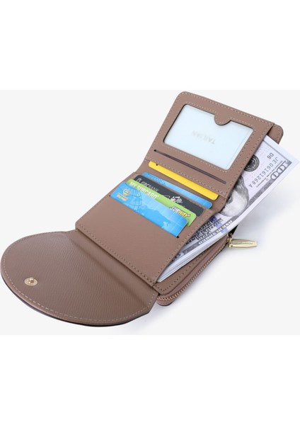 Pu Deri Kısa Cüzdan Fermuarlı Cep Kadınları Katlanır Çanta (Yurt Dışından) fiyatları