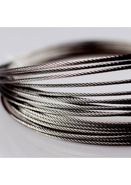 1.5mm Çap 7x7 304 Paslanmaz Çelik Tel Halat Yapısı Alambra Kablo Yumuşak Balıkçılık Kaldırma Elektrik Kablo Halat (Yurt Dışından) fiyatları