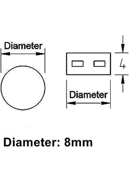 100 Adet Yuvarlak Kurşun Mühürler Fasulye 8mm Çap, 100 Adet Çelik Tel, 1 Adet Kırmızı Plastik Kaplamalı Saplı Sızdırmazlık Crimper (Yurt Dışından)