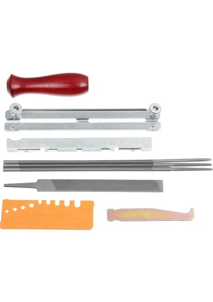 Evrensel Testere Tarla Bileme Seti, Testere Zinciri Bileyici Yuvarlak Eğeler, Düz Eğe, Sap, Eğeleme Kılavuzu (Yurt Dışından) fiyatları