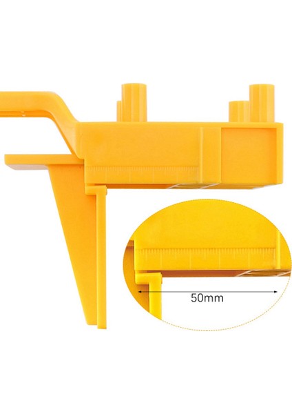 Ağaç Işleme Düz Delik Zımba 6-10MM Abs Plastik El Tahta Zımba Ağaç Işleme Bulucu (Yurt Dışından)