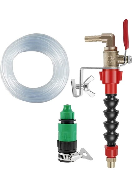 Kesme Makinesi Için Toz Sökücü Su Püskürtücü, Kesme Makinesi Sisleme Sistemi, Soğutucu Sisleme Toz Korumalı 5m Boru (Yurt Dışından)