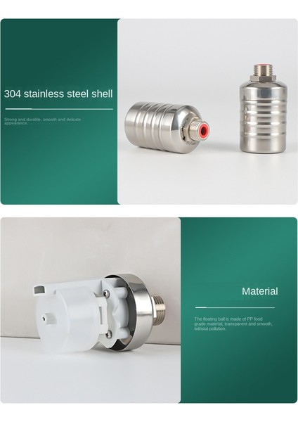 Adet Tam Otomatik Su Seviyesi Kontrol Şamandıra Vanası, Su Deposu Için Su Seviyesi Kontrol Cihazı 1/2 Inç Üst Su Girişi (Yurt Dışından) fiyatları