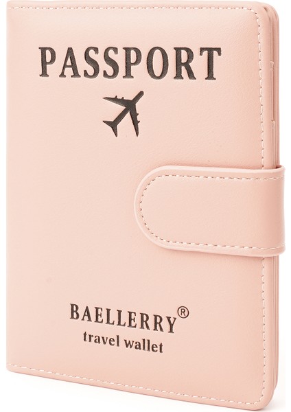 Seyahat Pasaport Tutucu Kapak Rfıd Blooking Cüzdan Kredi Kartları Yatılı Geçişler (Yurt Dışından)