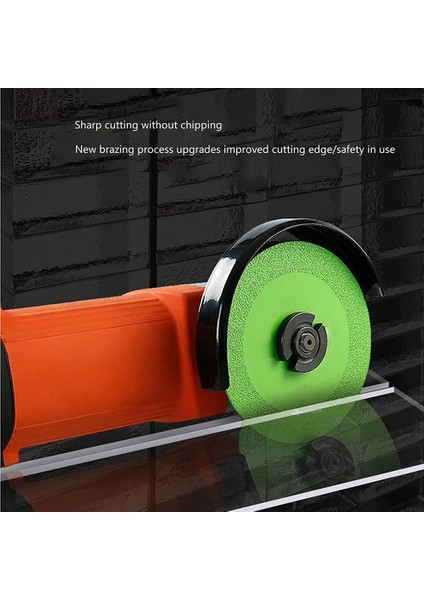 Cam Kesme Diski, Açı Öğütücü Için Testere Bıçağı Tekerleği Cam Seramik Kesme, 4 Inç Ultra-Ince Elmas Testere Bıçağı Tekerleği B (Yurt Dışından) fiyatları