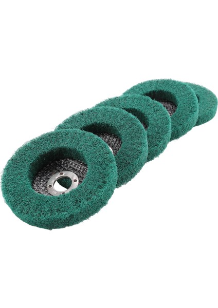 5 Adet Naylon Fiber Flap Zımpara Parlatma Parlatıcı Tekerlek Ovma Pedi Taşlama Diski Açı Öğütücü Için Metal Parlatıcı (Yurt Dışından)