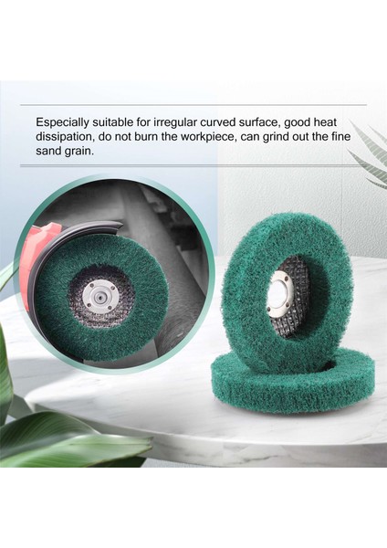 5 Adet Naylon Fiber Flap Zımpara Parlatma Parlatıcı Tekerlek Ovma Pedi Taşlama Diski Açı Öğütücü Için Metal Parlatıcı (Yurt Dışından) indirimleri