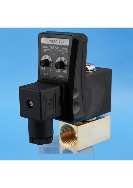 1/2 Inç DN15 Elektrikli Zamanlayıcı Otomatik Su Vanası Solenoid Elektronik Tahliye Vanası Hava Kompresörü Yoğuşma (Yurt Dışından)