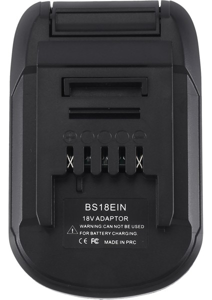 BS18EIN Pil Dönüştürücü Adaptör Şarj Cihazı 18 V Li-Ion Pil Için BAT618 BAT609 BAT618G Lityum Aracı Için (Yurt Dışından)