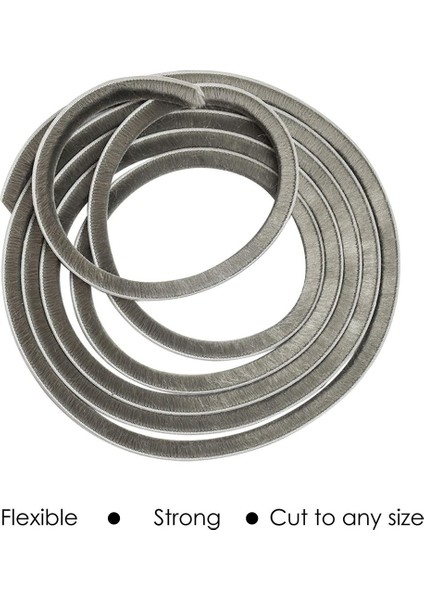 Sızdırmazlık Şeridi, Kapı Fırça Contası, Hava Şeridi, Sürgülü Kapılar Için, Pencereler, Kendinden Yapışkanlı Yalıtımlı Kapı Contası, 5mx0.9cm (Yurt Dışından) fiyatları
