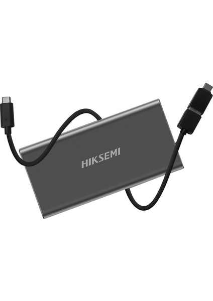 Hiksemi DAGGER HS-ESSD-T200N Mini 512GB 560-510 MB/s Siyah Taşınabilir SSD