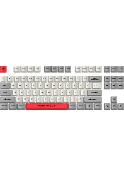 Gamenote Keycaps 136 Parça Pbt Gaming Mekanik Klavye Tuş Takımı