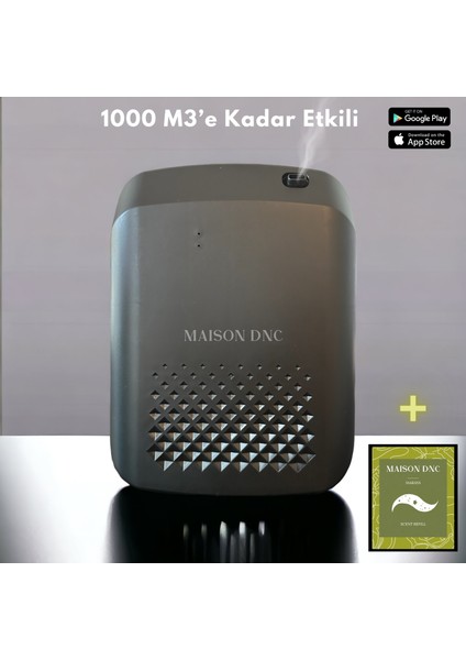 Nova Koku Makinesi Siyah + 200 ml Maraya Esans