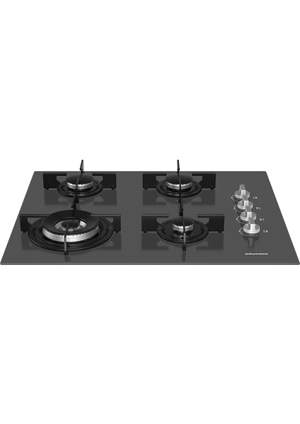 Gıgl 622410 gr Woklu Ankastre Cam Ocak Gri