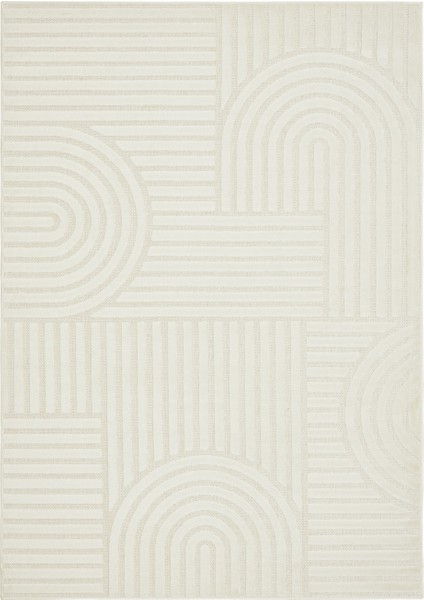 7/24 İskandinav Thor Beyaz 160x230 cm