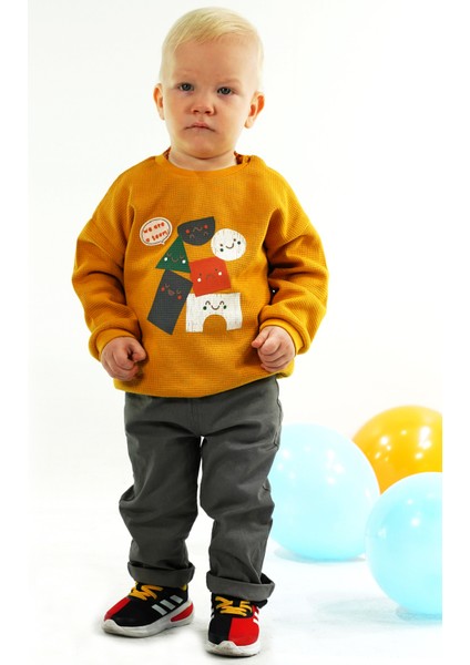 Erkek Bebek Takım 3-6/6-9/9-12/18-24 Ay