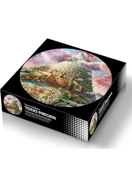 1000 Parçalı Dairesel Temalı Puzzle (Yurt Dışından)