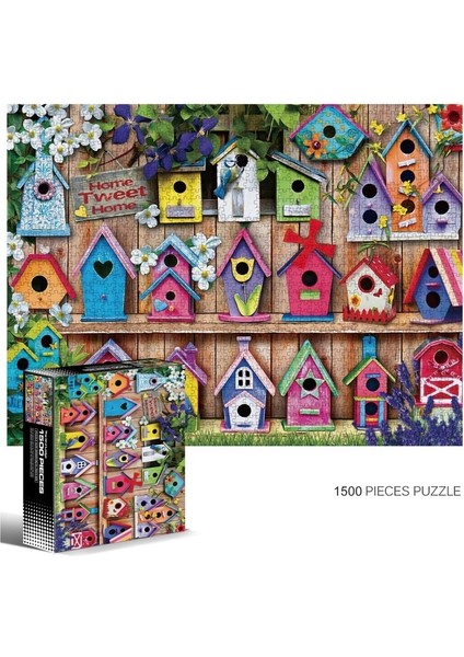 1500 Parça Kağıttan Uçak Puzzle (Yurt Dışından)