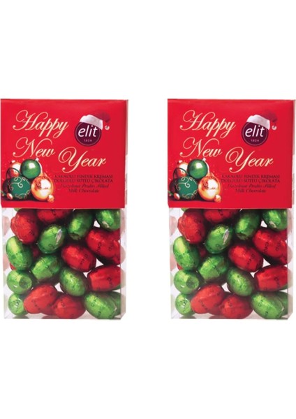 Chocoeggy Yılbaşı Yumurta Çikolata 225 gr 2’li Set