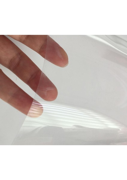Apet Levha 0.5mm Şeffaf Pleksi Levha Cam Görünümlü Pleksi Tablo Camı