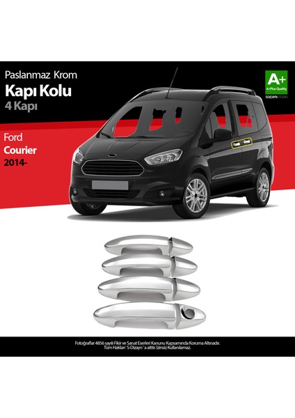 Ford Courier Krom Kapı Kolu 4 Kapı 2014-2022 A+ Kalite