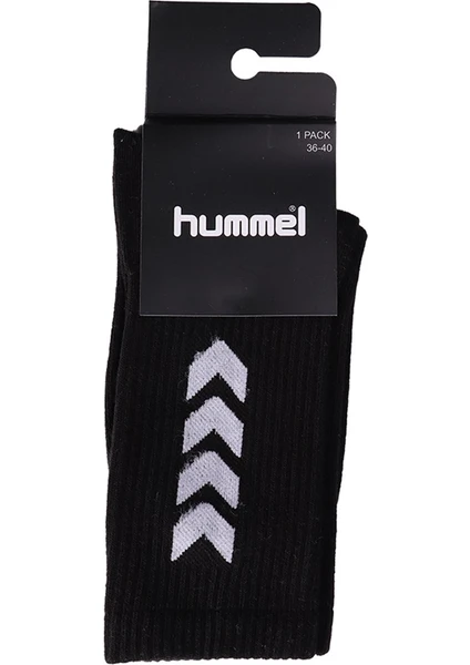 Hmllong Sport 1Pk Rıght Sıde Desıng Socks Siyah Unisex Çorap 970146-2001