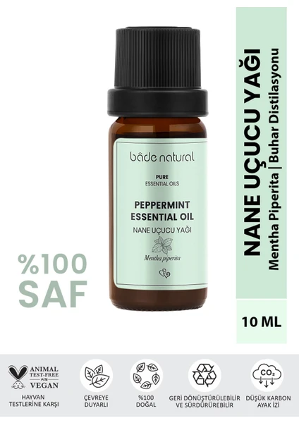 Bade Natural Nane Uçucu Yağı %100 Saf 10 ml