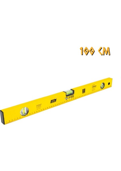 Kupa Profesyonel Su Terazisi Sarı - 100 Cm.
